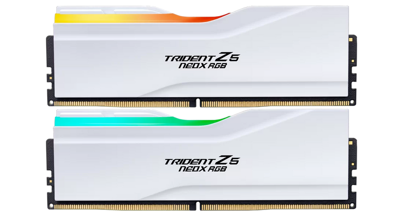 G.SKILL Trident Z5 Neo X RGB White 32GB DDR5 6000MT/s CL26 AMD EXPO Memory Kit
