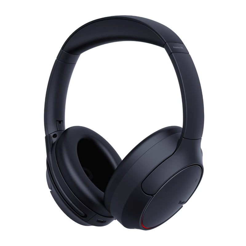 Yealink BH78 Wireless Bluetooth Stereo ANC Headset Charging Stand BT51 Black USB-C USB-A