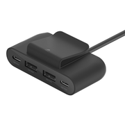 BELKIN BoostCharge 4-port USB splitter, USB-C(2), USB-A(2)