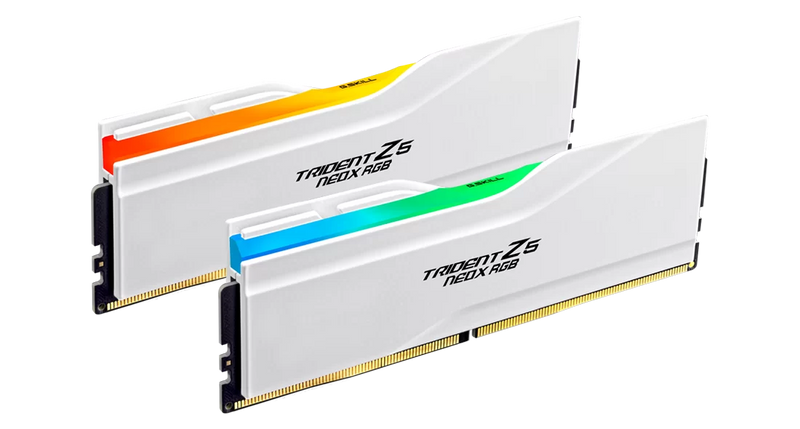 G.SKILL Trident Z5 Neo X RGB White 32GB DDR5 6000MT/s CL26 AMD EXPO Memory Kit