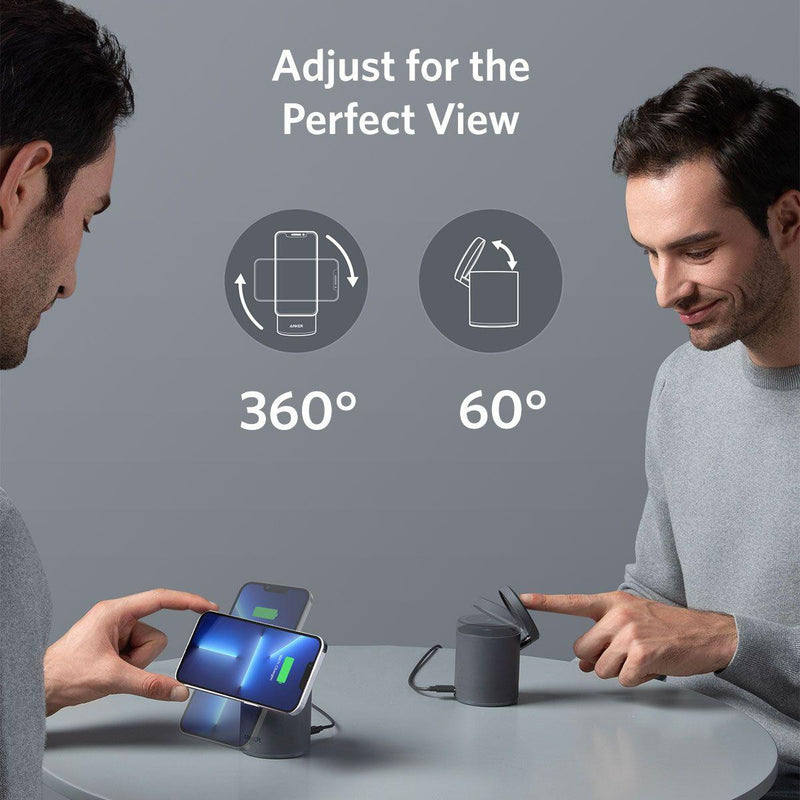 ANKER 623 MAGNETIC WIRELESS CHARGER BLACK (MAGGO) - A2568011