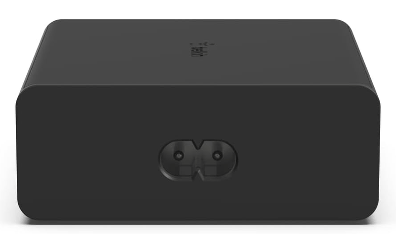 BELKIN 4 PORT USB-C GAN CHARGER, USB-C(2), USB-A(2), 108W INC 2M CORD, BLACK - WCH010AUBK