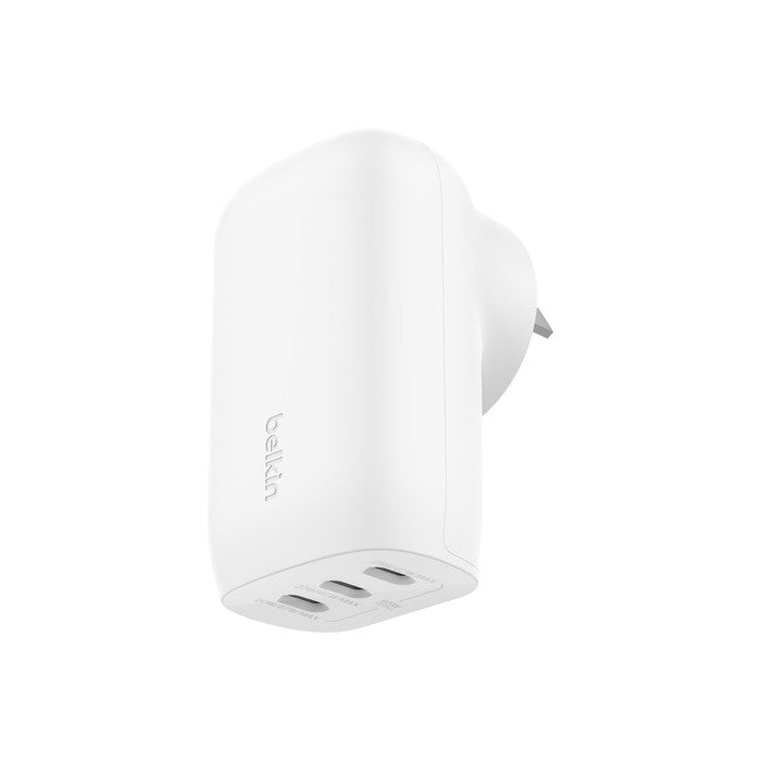 BELKIN 67W 3-PORT USB-C WALL CHARGER - WCC002AU2MWH-B6