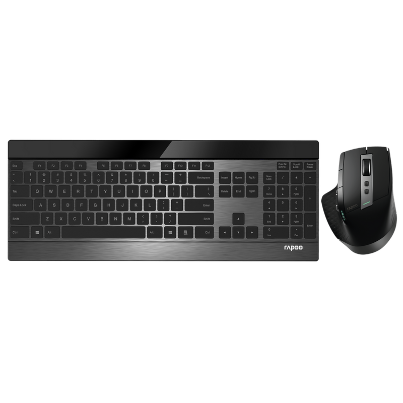 RAPOO 9900M Multi-mode Wireless Ultra-slim Keyboard & Mouse
