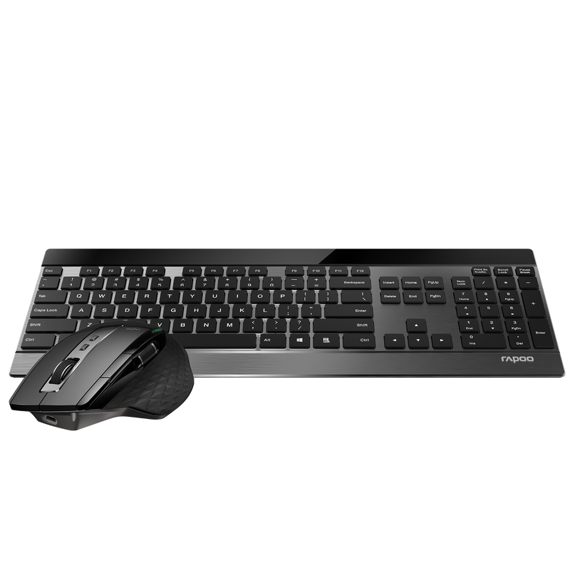 RAPOO 9900M Multi-mode Wireless Ultra-slim Keyboard & Mouse