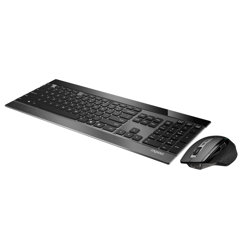RAPOO 9900M Multi-mode Wireless Ultra-slim Keyboard & Mouse