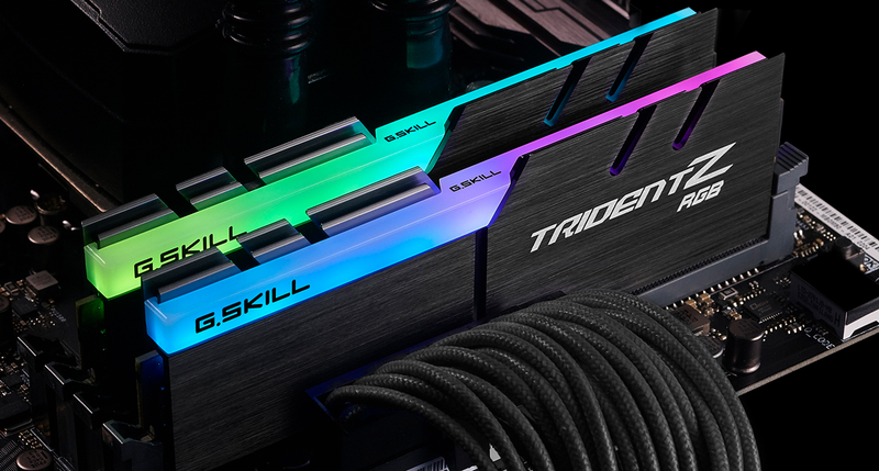 G.SKILL Trident Z RGB 32GB (2 x 16GB) DDR4 3600 Mhz Desktop Memory