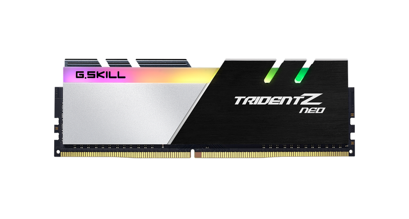 DDR4 16GB RAM G.SKILL Trident Z Neo 3600MHz C16 (2x8GB) Black RGB Desktop Kit