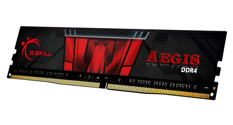 DDR4 8GB RAM G.SKILL Aegis 3200MHz C16 (1x8GB) Black UDIMM Desktop Kit
