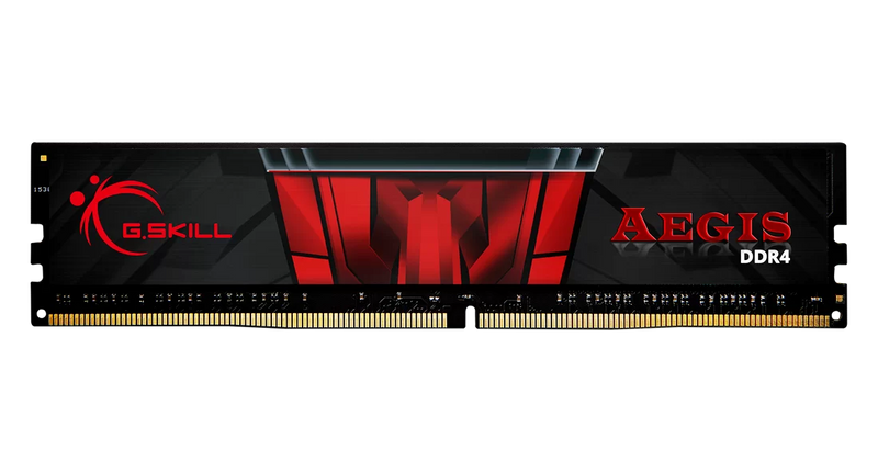 G.SKILL AEGIS DDR4 RAM module on a white background