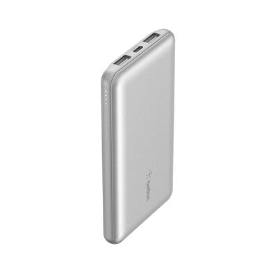 BOOSTCHARGE Power Bank 10K SILVER - BPB011BTSL