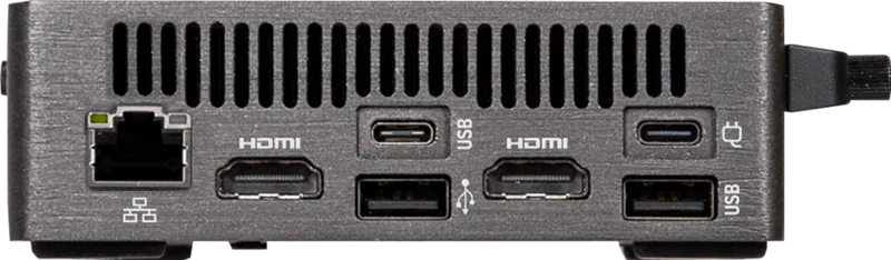 Gigabyte Ultra 5 225H Barebone Mini PC DDR5 Dual HDMI Dual USB-C WiFi 7 3YR