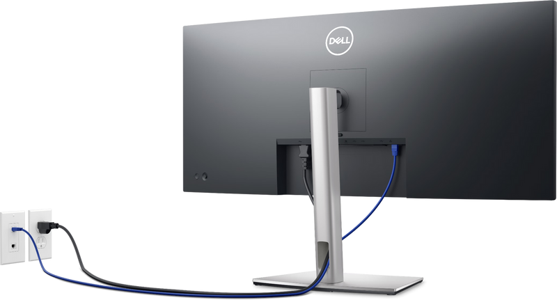 DELL P-SERIES 34" (21:9) WQHD IPS CURVE WLED, HDMI, DP, USB-C, USB(4), H/ADJ, LAN, 3YR - P3424WE