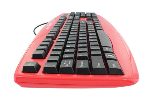 Seal Shield Silver Storm Medical Grade True Type Keyboard Washable RedBlackï¿½ï¿½ï¿½ï¿½- STWK503