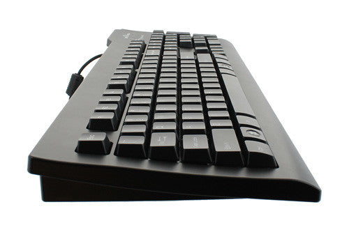Seal Shield Seal Clean Keyboard- Dishwasher Safe- Black- SSKSV207L