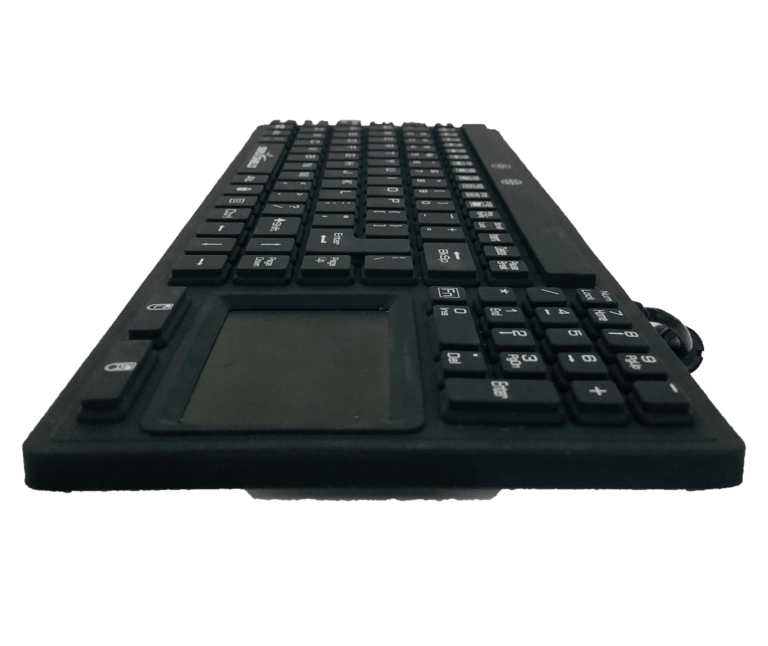 Seal Shield Seal Silk Glow Silicone Keyboard Waterproof Backlit Black USB