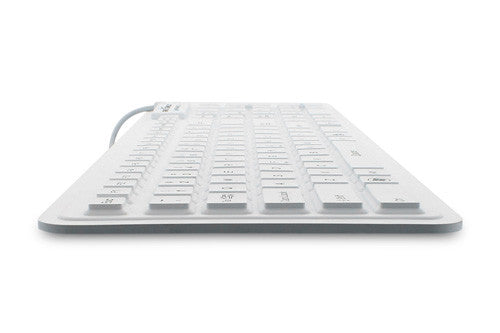 SEAL GLOW2 Medical Grade Silicone Keyboard(White)(USB) - SW106G2