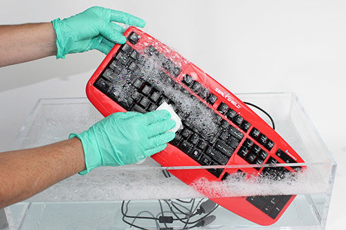 Seal Shield Silver Storm Medical Grade True Type Keyboard Washable RedBlackï¿½ï¿½ï¿½ï¿½- STWK503