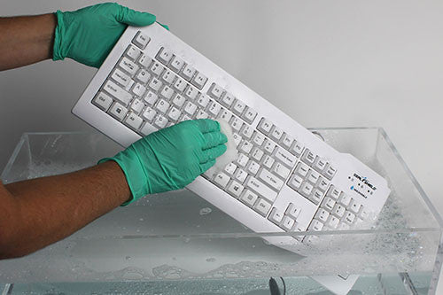 Seal Shield Seal Clean Glow Keyboard - White - SSWKSV207G