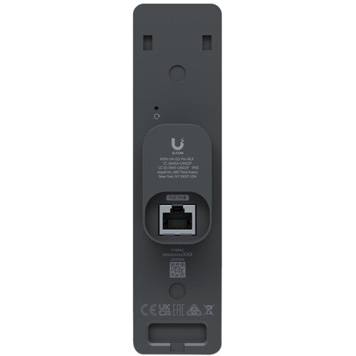 Ubiquiti UniFi Access Reader G2, NHU-UA-G2-BLACK Entry/Exit Messages, IP55 Weather Resistance, Additional Handwave Unlock Function, 2Yr Warr