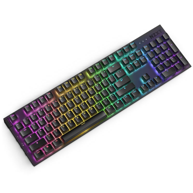 NZXT Function 2 Gaming Keyboard - USB A - BLACK - KB-001NB-U