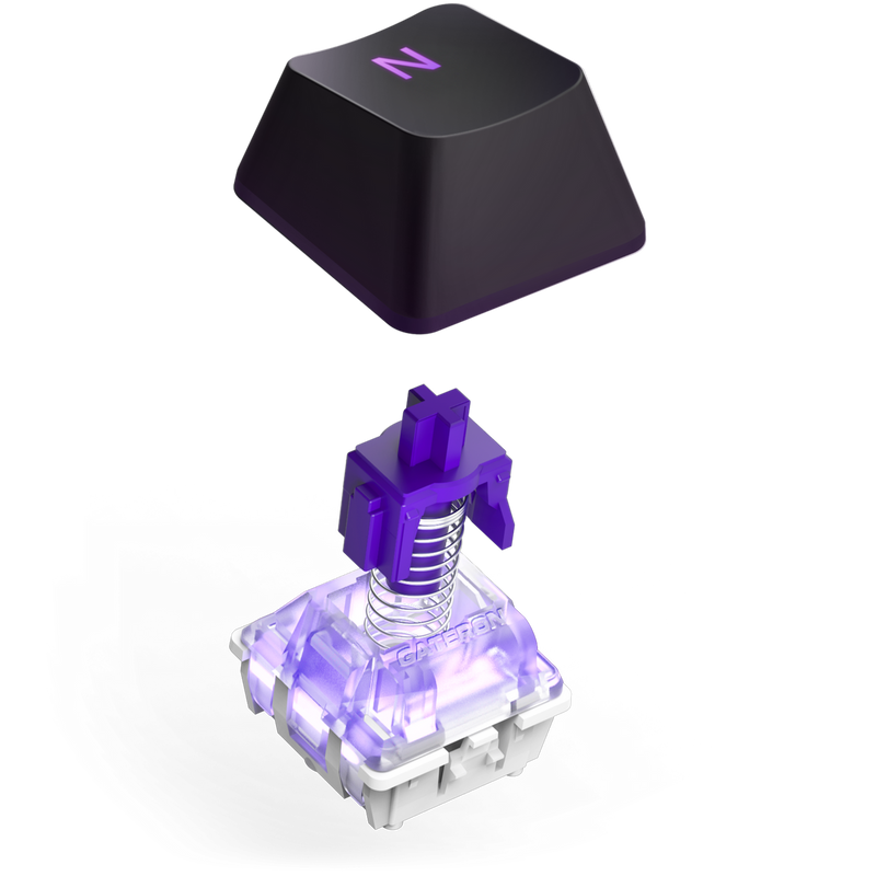 NZXT Function 2 Gaming Keyboard - USB A - BLACK - KB-001NB-U