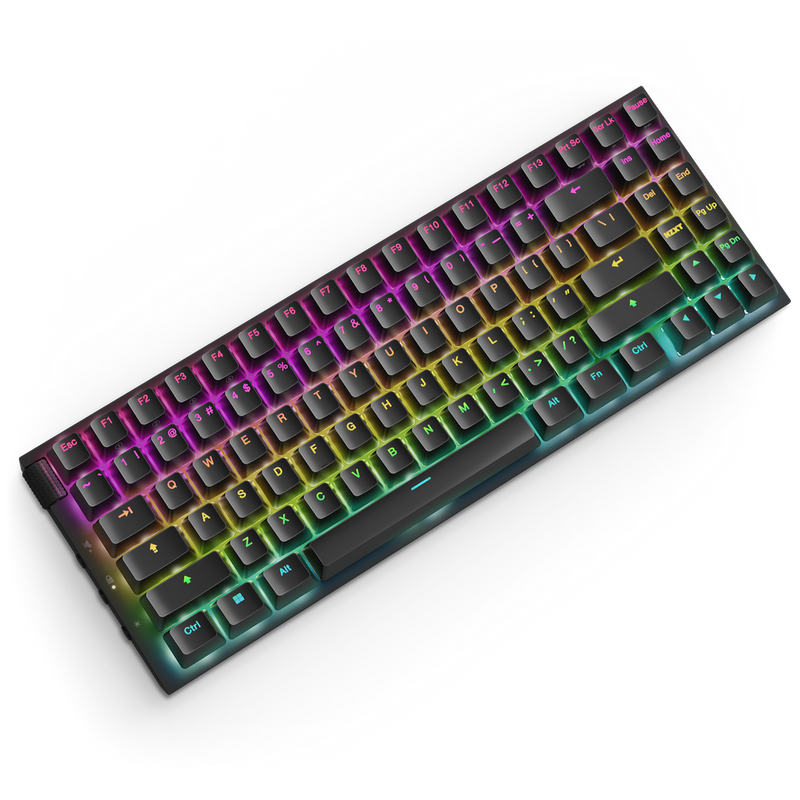 NZXT Function 2 MiniTKL Gaming Keyboard - Cable Connectivity - USB Type A - Black