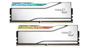 G.SKILL F5-6400J3239F48GX2-TR5S GB (2 x 48GB)/ DDR5 6400 MT/s/ Timings 32-39-39-102/ Voltage 1.35V/ TZ5 ROYAL S.