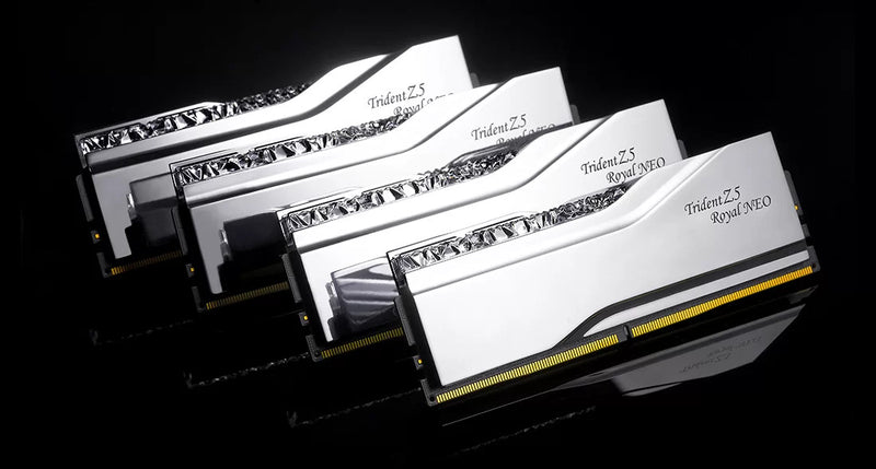 Trident Z5 Royal Neo, DDR5-8000 CL38-48-48-128 1.45V, 32GB (2x16GB), AMD EXPO