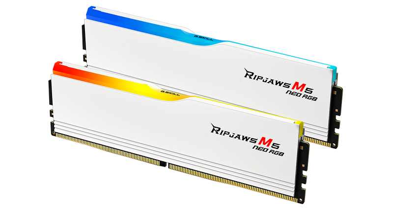 DDR5 32GB (2x16GB) Kit G.SKILL Ripjaws M5 Neo 6000MT/s CL28 EXPO 1.40V Gaming RAM