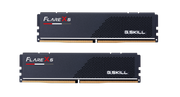 Two G.Skill Flare X5 RAM modules on a white background