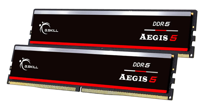 DDR5 64GB RAM G.SKILL Aegis 5 6000MHz (2x32GB) CL36 UDIMM Desktop Kit XMP/EXPO RGB