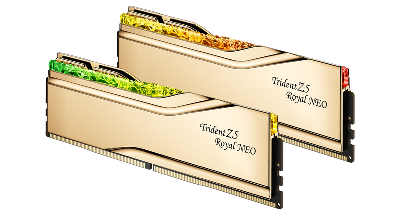 DDR5 48GB RAM G.SKILL TZ5 Royal Neo G 6000MT/s CL26 EXPO Heatsink Memory Kit (2x24GB)