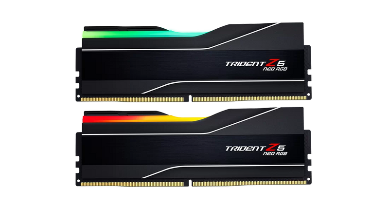 DDR5 64GB RAM G.SKILL TZ5 Neo RGB 6000MT/s CL26 EXPO Heatsink Memory Kit (2x32GB)
