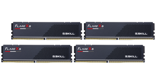 G.SKILL Flare X5 DDR5 256GB (4×64GB) memory kit with 6000MT/s speed, CL36 latency, and AMD EXPO support