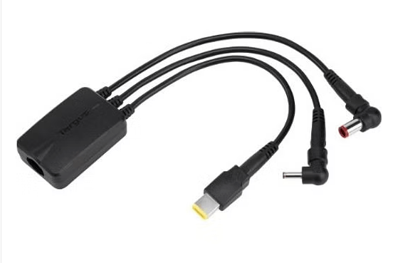 TARGUS 3-WAY PASSIVE DC CHARGING CABLE->EOL - APC015AUX