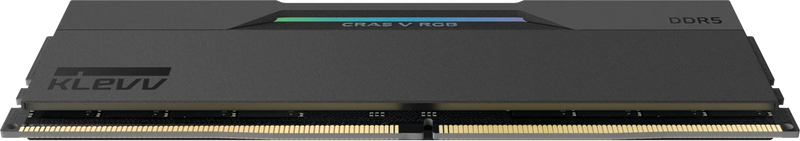 Klevv CRAS V RGB 32GB DDR5 6000MHz CL30 RAM Kit 2x16GB Black Memory