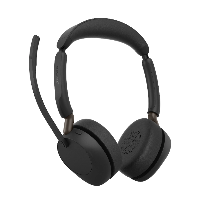 Jabra Evolve3 65 MS Wireless Stereo Bluetooth ANC Headset Link390 USB-C