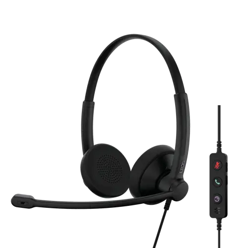 EPOS IMPACT 100 MS Stereo USB-C USB-A Headset Teams Certified Noise Cancelling 1001421