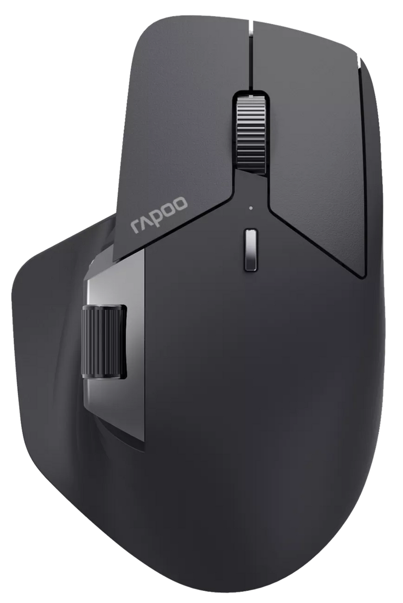Rapoo M760M Wireless Ergonomic Mouse Bluetooth 5.0 2.4GHz 4000 DPI USB PC Laptop