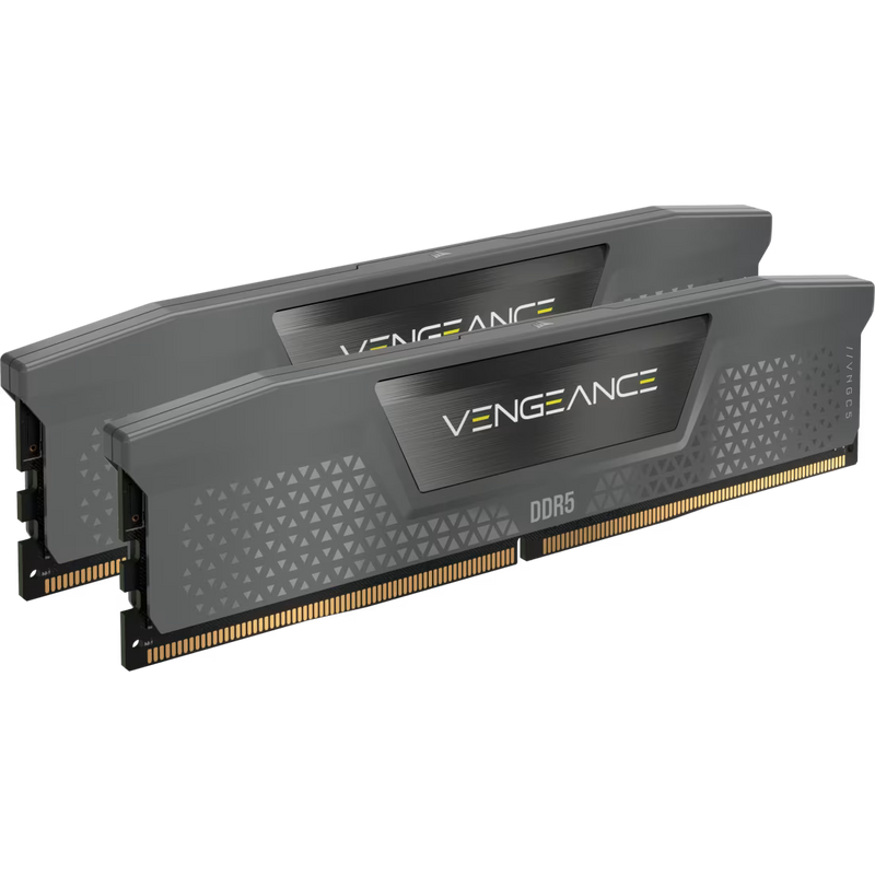 Corsair VENGEANCE 64GB DDR5 5600MHz CL40 UDIMM RAM Kit 2x32GB Grey