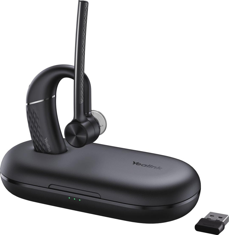 Yealink BH71 Pro Mono Bluetooth Headset MS with Charging Case Dongle USB Adapter