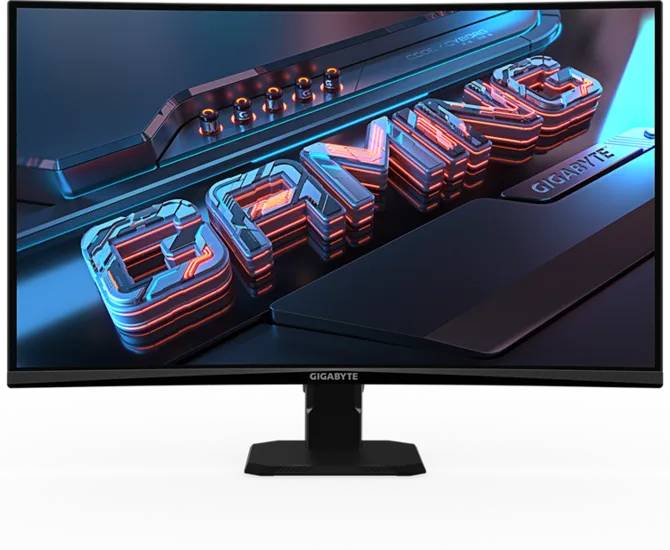 Gigabyte GS27QCA 27in VA Curved QHD 1ms 180Hz Gaming Monitor FreeSync HDMI DP