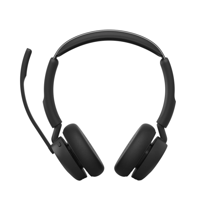 Jabra Evolve3 45 MS Wireless Stereo Bluetooth ANC Headset Link390 USB-A