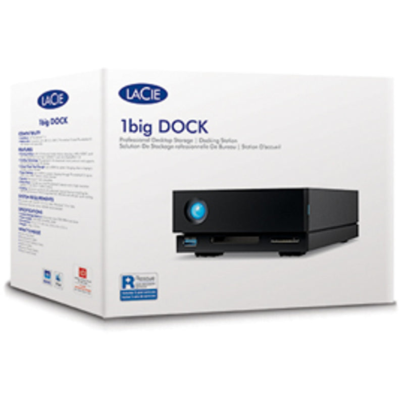 LaCie 1Big Dock 16TB 7200RPM Enterprise; USB-C; Thunderbolt3