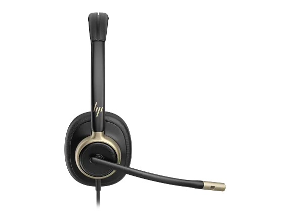 HP Poly Mission 815 UC ANC Headset AI Noise Reduction Open Office Certified