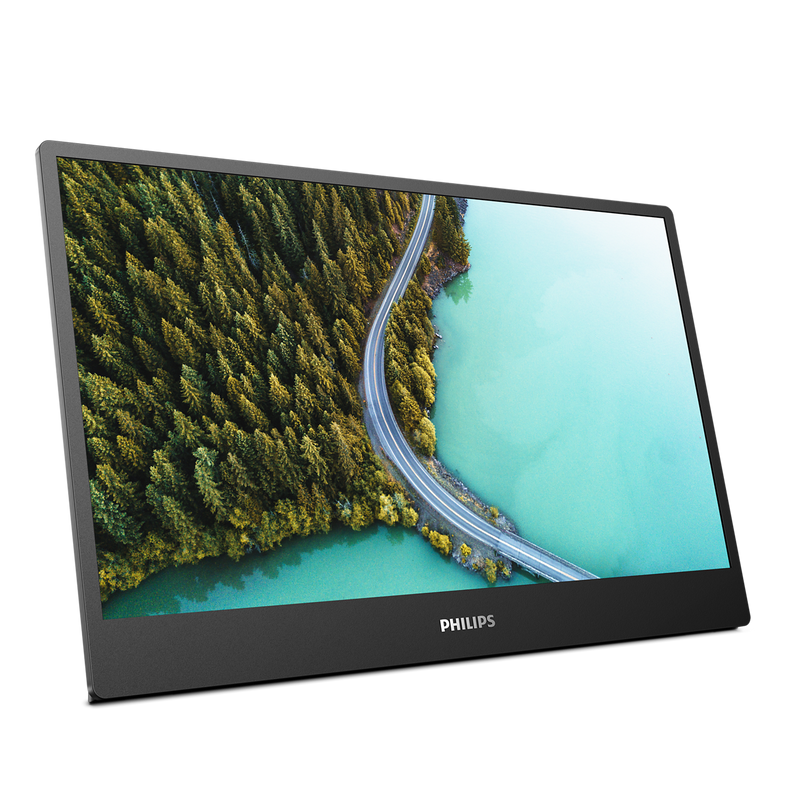 Philips 16B1P3200/75 IPS Portable Monitor 15.6in Full HD USB-C Dual Screen Tiltable