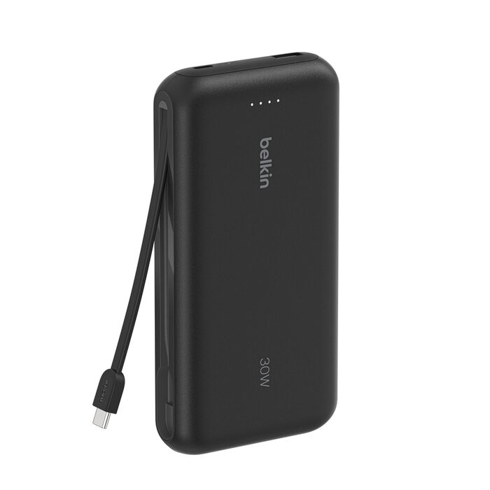 Belkin BoostCharge 20K Power Bank 30W USB-C USB-A Fast Charging Black