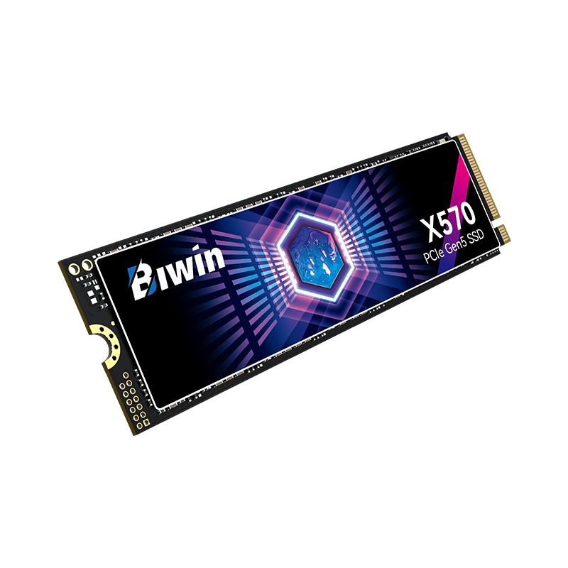 BIWIN Black Opal X570 2TB M.2 PCIe 5.0 NVMe SSD 10000MB/s Write 5000MB/s Read