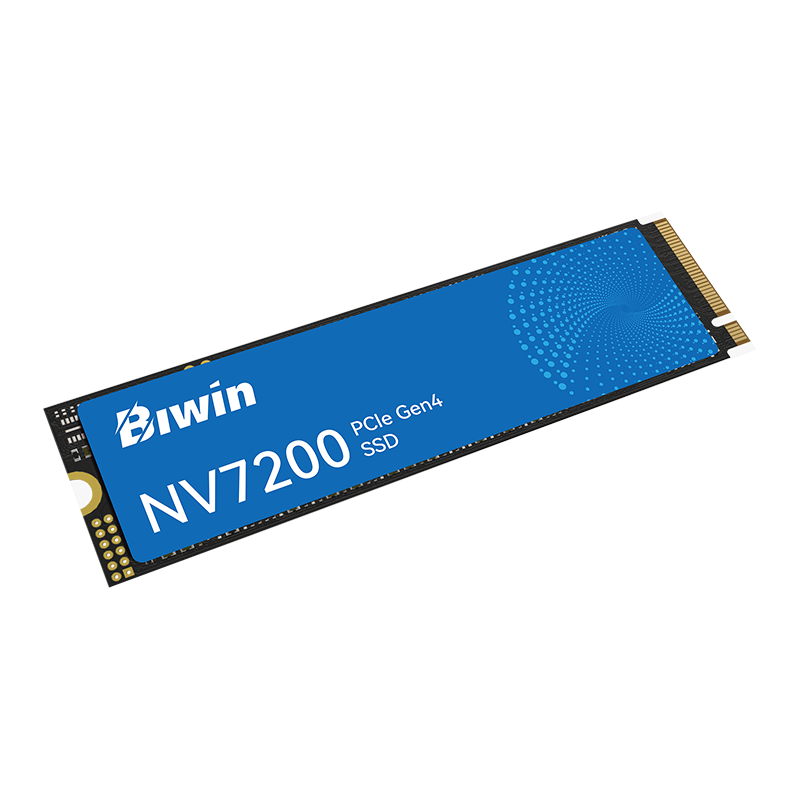 Biwin NV7200 SSD Label Showing 1TB Capacity and PCIe Gen4 Interface